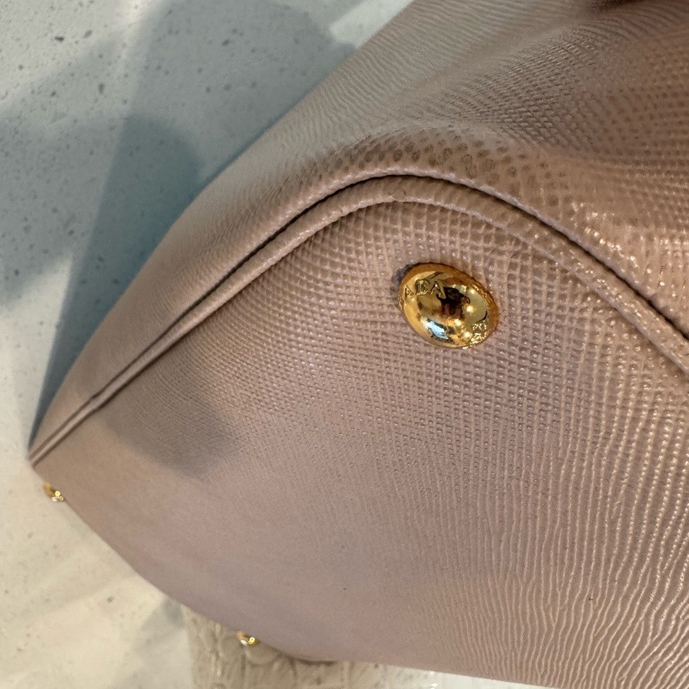 PRADA Large Saffiano Leather Double Bag - Picture 7 of 10